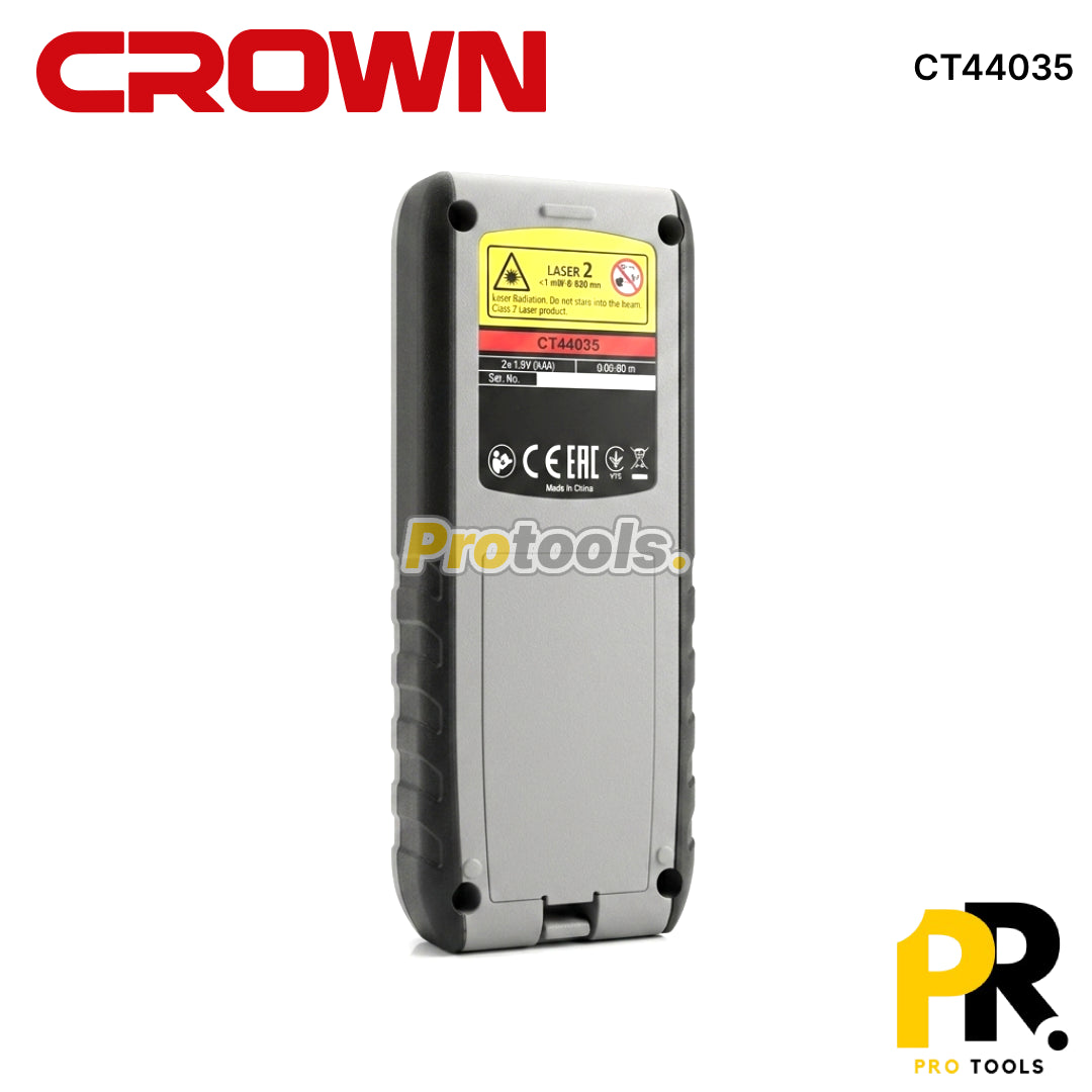 TELEMETRE LASER 100M 1.5V CROWN | CT44035 جهاز قياس المسافات بالليزر