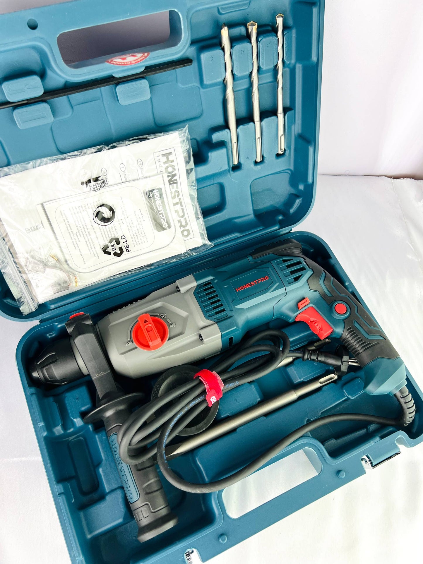 MARTEAU PERFORATEUR 1050W 26MM HONESTPRO | YAE2275 آلة الحفر الكهربائية