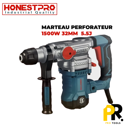 MARTEAU PERFORATEUR 1500W 32MM HONESTPRO | YAE2277 مثقاب ثقب الصخور